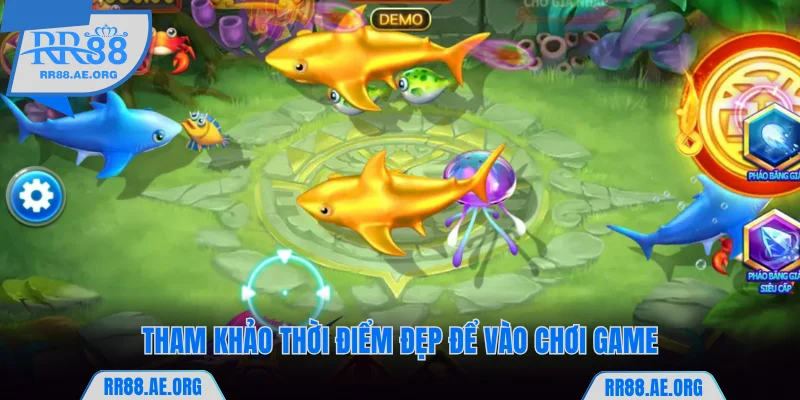 Giờ Vàng Bắn Cá Giúp Bạn Dễ Săn Boss Cực Đại Tại RR88 6 Tham khảo thời điểm đẹp để vào chơi game RR88