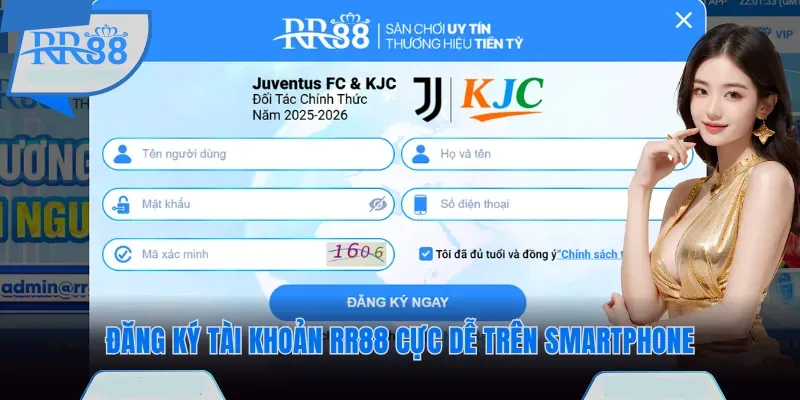 RR88 🏆 Link Trang Chủ RR88.COM Đăng Ký Thưởng +88K 🎉 18 Đăng ký tài khoản RR88 cực dễ trên smartphone